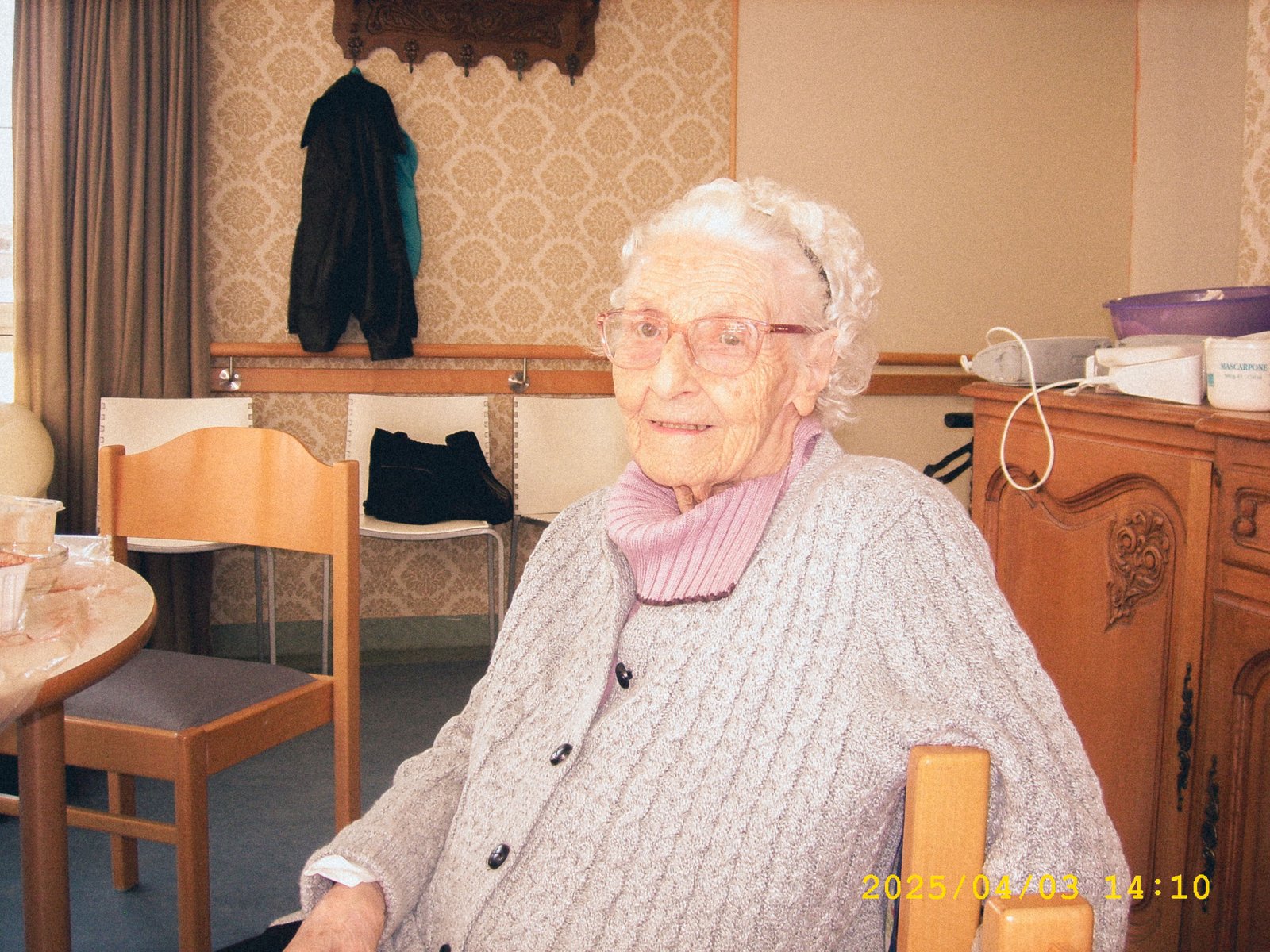 Senior in het woonzorgcentrum Domino vzw